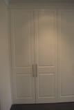 Heritage Grooved 2 panel hinged door with rail handle